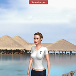 connect and play virtual 3D sex with heterosexual lovesick girl Haniaaa, 