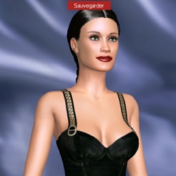 hot online porn game player heterosexual hot girl Thalie, 