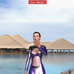 3Dsex game playing AChat community member bisexual smarting girl Aleq123, 