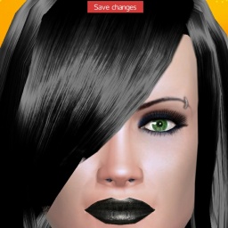 see heterosexual lecher girl GothicStevie, UK, Music lover,  while playing porn game online