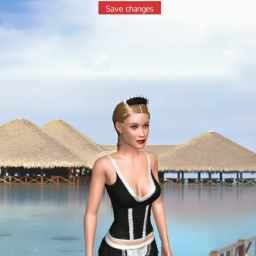 3Dsex game playing AChat community member bisexual erotomanic girl OwOha3, Slave, 