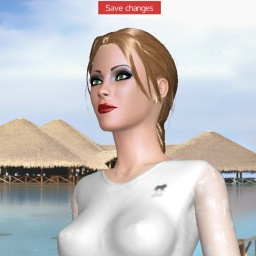 3D sex game community member  hot girl Christine__, 