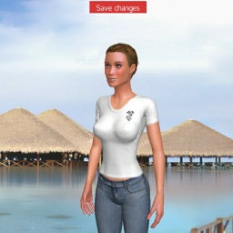 3D sex game community member heterosexual sexy girl Denita, Espaa, 