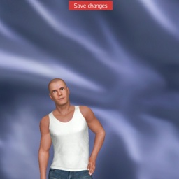 see heterosexual brute boy Phyxed, US,  while playing porn game online