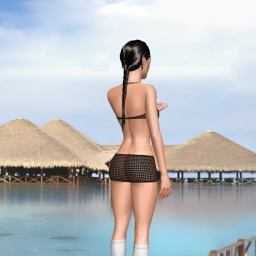 Free virtual sex games fan Chloeses in AChat 3D Adult World