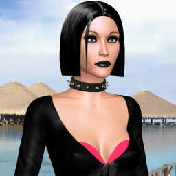 3Dsex game playing AChat community member heterosexual erotomanic girl Pelinisa, 