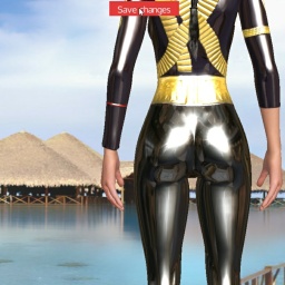 multiplayer virtual sex game player bisexual pervert girl RosaSKN, 
