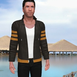 3Dsex game playing AChat community member heterosexual fond boy Reyes, 