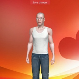 connect and play virtual 3D sex with bisexual voluptuous boy Porkroast, 