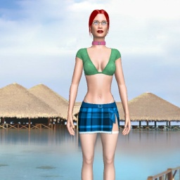 see bisexual brute girl Sakuragoddes,  while playing porn game online