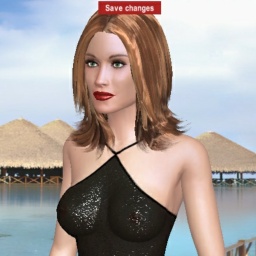 see  hot girl EDA_TS,  while playing porn game online