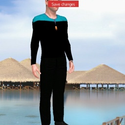 3Dsex game playing AChat community member heterosexual virile boy Shinra, Devil, 