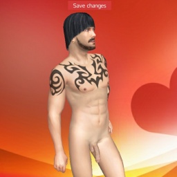 multiplayer virtual sex game player heterosexual sensitive boy Adian, 