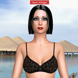 try virtual 3D sex with heterosexual lusty girl Sarha, Espaola :d, primera vez en este juego aaa
