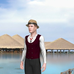 free 3D sex game adventures with heterosexual pleasant boy CooperTeam, USA, 