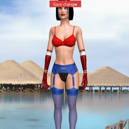 3Dsex game playing AChat community member heterosexual fiend girl Bossul133, 