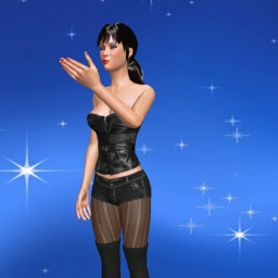 Free virtual sex games fan Yrenka in AChat 3D Adult World