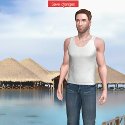 3Dsex game playing AChat community member heterosexual sexy boy Nani, 