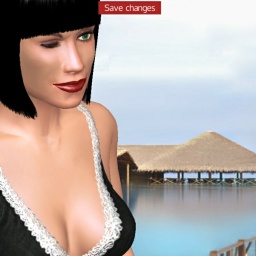 best sim sex game online with bisexual lecher girl Amillki, 