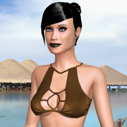 hot bisexual sodomist girl LunaXoX, France, dfonce moi enjoys online 3Dsex