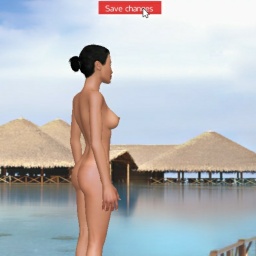 multiplayer virtual sex game player bisexual pervert girl Arona, 