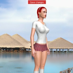 try virtual 3D sex with bisexual hot shemale Waleen, 