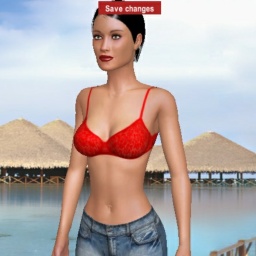 3Dsex game playing AChat community member  hot girl Lanagu2, 