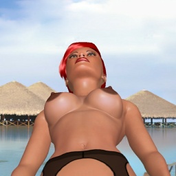 Virtual Sex user Nylonwife in 3Dsex World of AChat