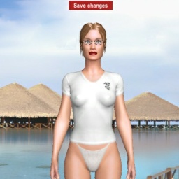 free 3D sex game adventures with heterosexual tender girl CutieCunny, 