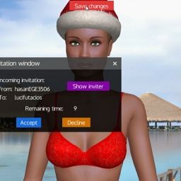 3Dsex game playing AChat community member bisexual erotomanic girl Lucifutacios, 