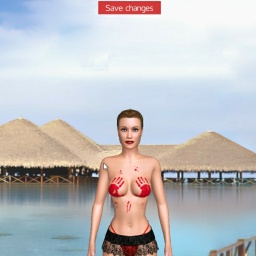 3D sex game community member heterosexual fiend girl Shortblondie, 