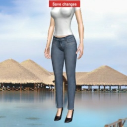 3Dsex game playing AChat community member heterosexual smarting girl Lucy_007, 