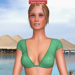 multiplayer virtual sex game player heterosexual sodomist girl Kait, 