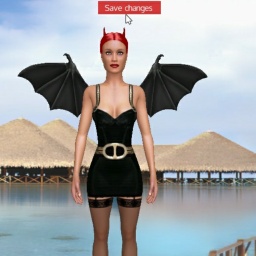 hot  pleasant girl Mscoka,  enjoys online 3Dsex