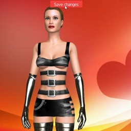 3Dsex game playing AChat community member heterosexual fiend girl Senpai24, 