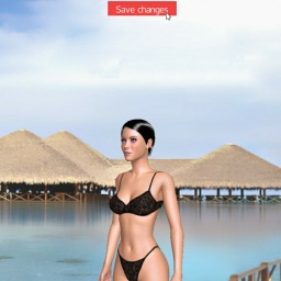 3D sex game community member heterosexual lusty girl Fate, 