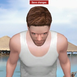 3D sex game community member bisexual sensual boy LVictor, 