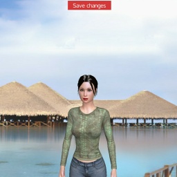 3D sex game community member bisexual sexy girl CutiCry, 