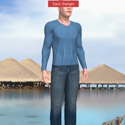 connect and play virtual 3D sex with heterosexual hot boy Danielone, 