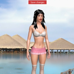 3D sex game community member heterosexual hot girl Yazziwazz, 