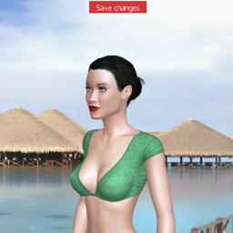 multiplayer virtual sex game player homosexual brute girl Lynx_lsut, a horny slut slave