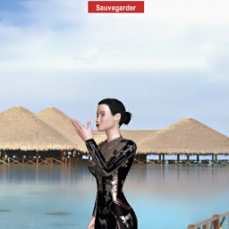 for 3D virtual sex game, join and contact bisexual voluptuous shemale Seveta, new slave