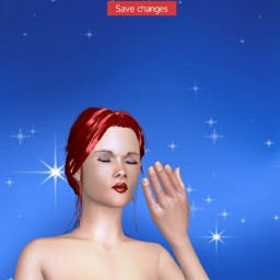 3Dsex game playing AChat community member heterosexual fiend shemale Ushino, 