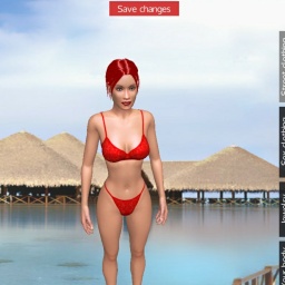 for 3D virtual sex game, join and contact bisexual loving girl Aretrea, 