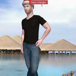 3Dsex game playing AChat community member  hot boy Drape121, 