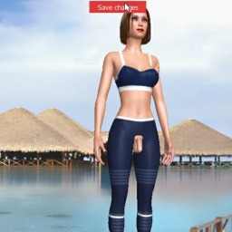 connect and play virtual 3D sex with  hot shemale Tsvalentina, 