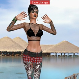 3Dsex game playing AChat community member bisexual wordy girl Thatgurlhot, 