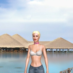 free 3D sex game adventures with bisexual sodomist shemale SueMilk, 