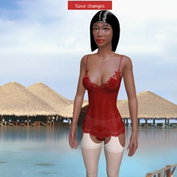 sexgame online MMO playing with adult member heterosexual erotomanic girl Monicqa, 