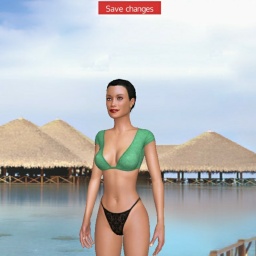 multiplayer virtual sex game player bisexual pervert girl Luxx, 